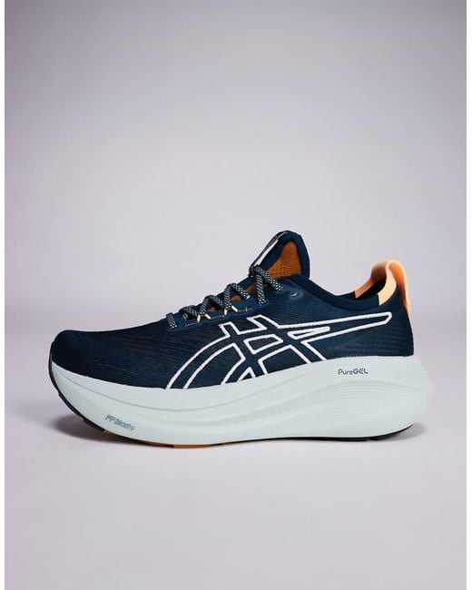 Asics Blue Gel-Nimbus 27 Nature Bathing for men