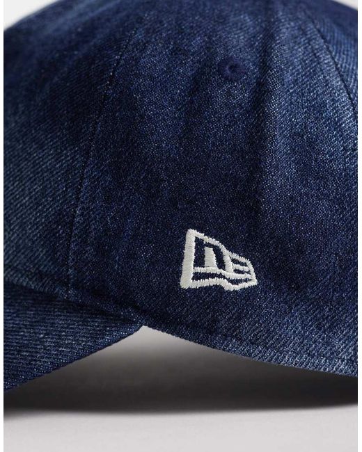 KTZ Blue Ny Yankees Womens 9twenty Denim Cap