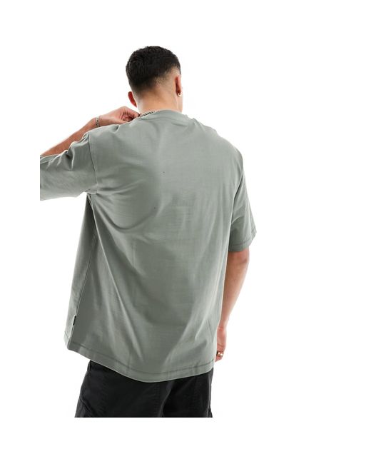 Only & Sons Gray Oversize T-shirt for men