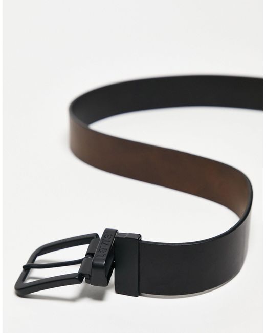 Core - ceinture en cuir réversible - noir mat et marron Levi's pour homme  en coloris Blanc | Lyst