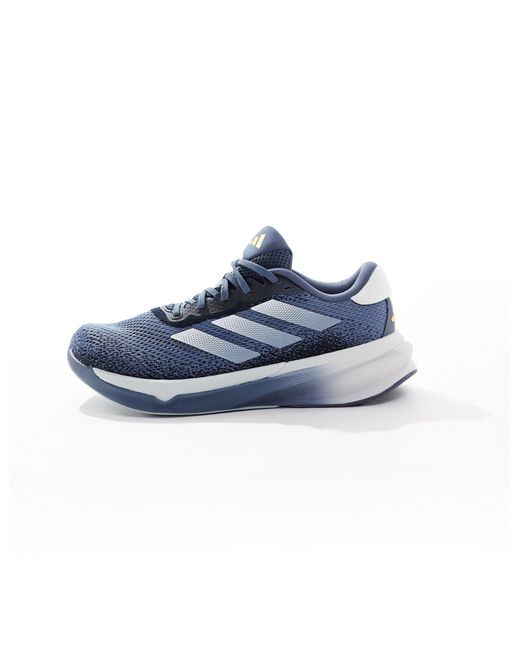 Adidas running - supernova stride - baskets - et argenté Adidas Originals pour homme en coloris Gray