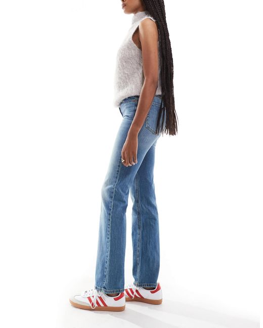 Stradivarius Blue D98 Tall Straight Leg Jeans