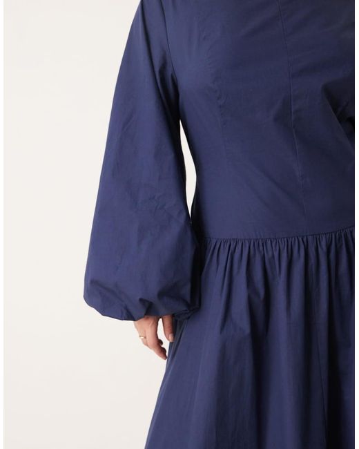 ASOS Asos Design Curve in het Blue