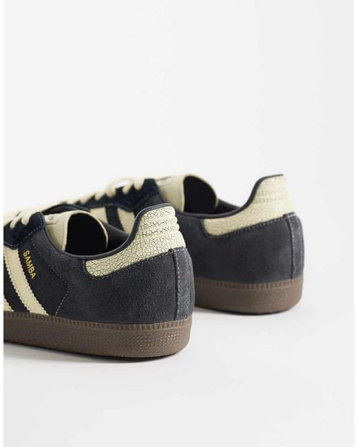 Adidas Originals Black Samba Og Sneakers
