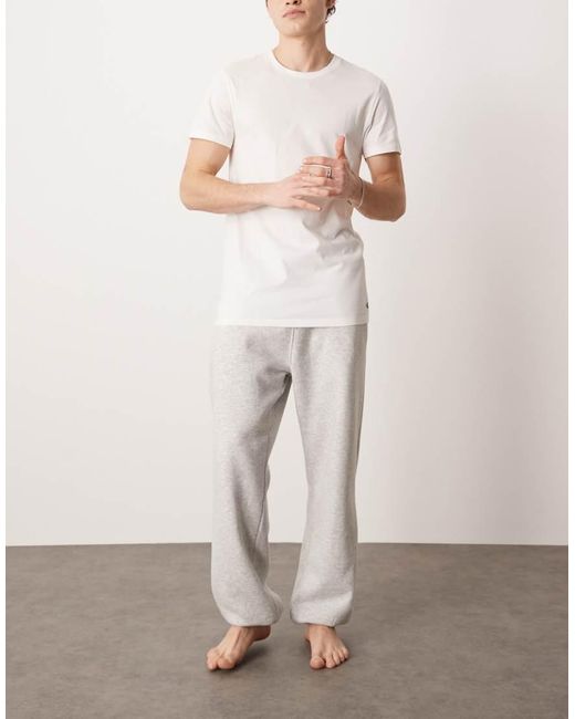 Calvin Klein Natural 3 Pack Loungewear T-shirts for men
