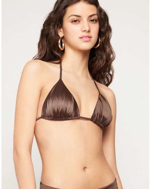 Tezenis Natural Shiny Bikini Top