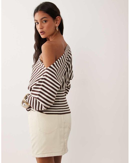 Cotton On Brown Everfine Batwing Knit