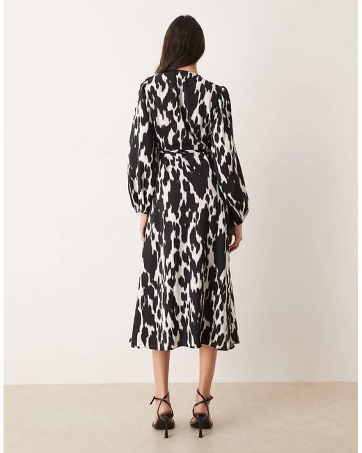 JDY Tall White Wrap Midaxi Dress