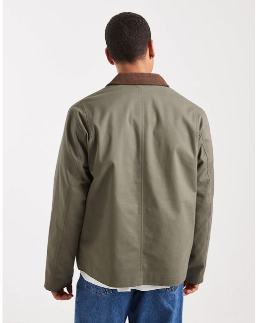 Jack & Jones Gray Barn Jacket for men