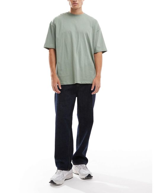 Jack & Jones – alex – weite jeans in Blue für Herren