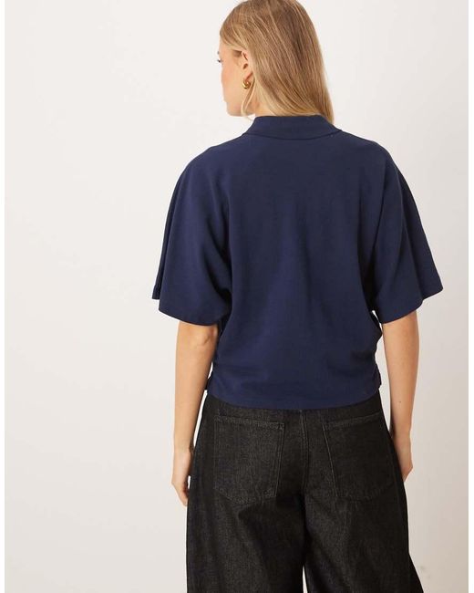 Polo Ralph Lauren Blue Knitted Polo