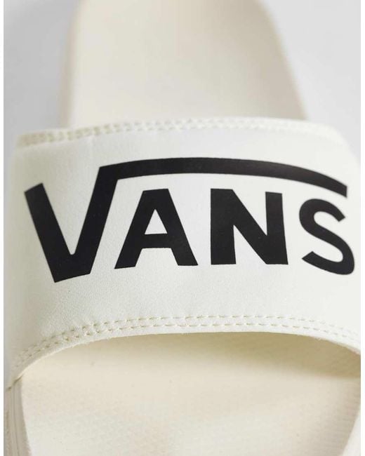 Vans White La Costa Sliders