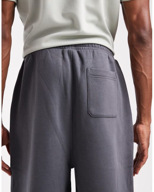 ASOS – locker geschnittene basic-jogginghose in Blue für Herren