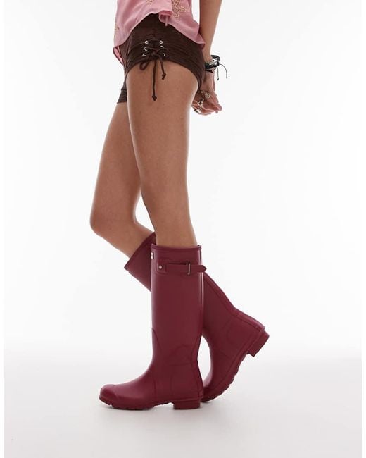 Hunter Red Original Tall Wellington Boots