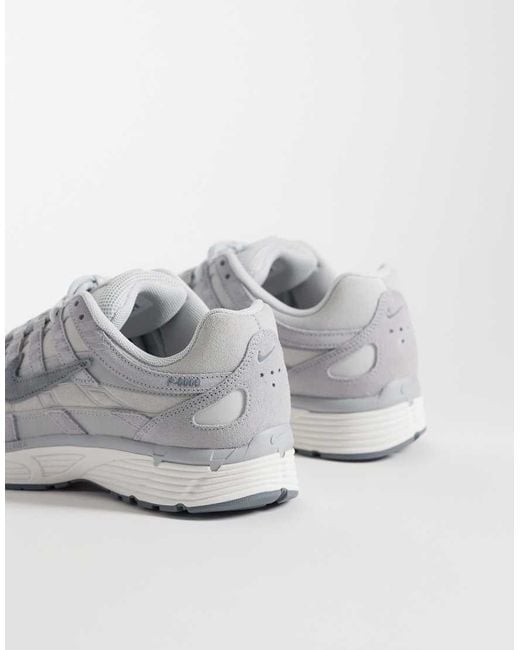 Nike White P-6000 Trainers for men