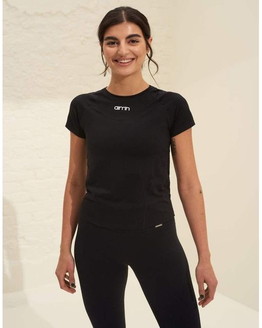 Aim'n Black Soft Basic Short Sleeve