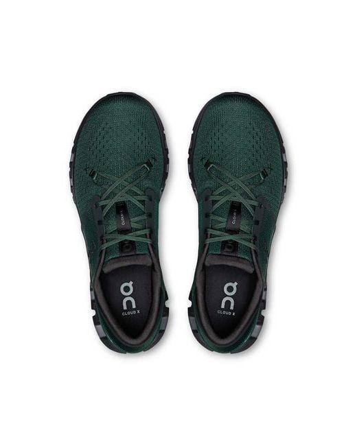 On Shoes Black Cloud X 4 Training Trainers for men