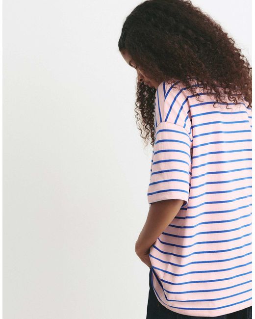 Pull&Bear Red – kurzärmliges t-shirt