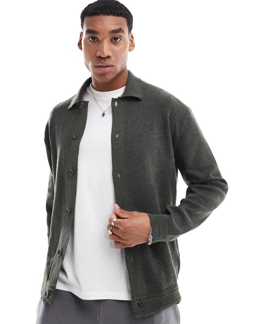 River Island Multicolor Collared Cardigan for men