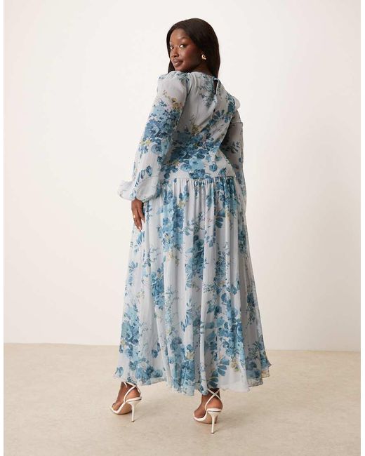 ASOS Asos Design Curve in het Blue