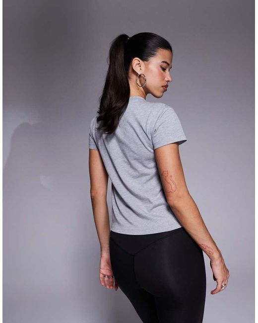 4505 Gray Icon Cotton Boxy T-shirt With Quick Dry Finish