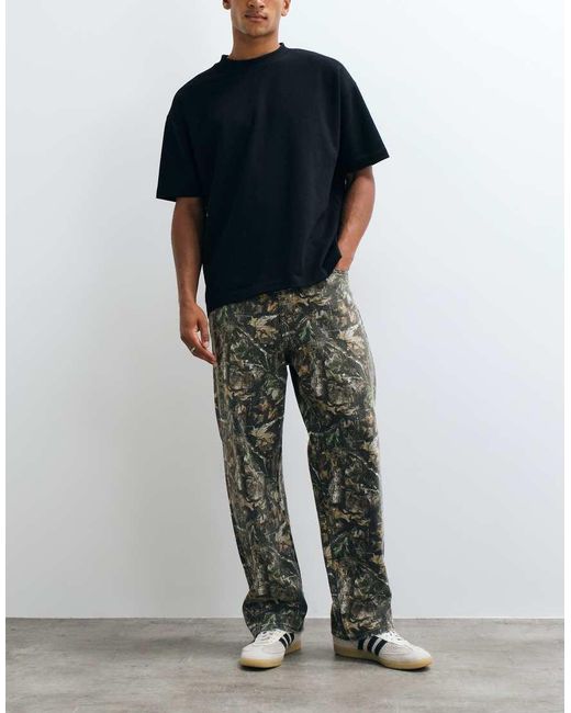 Jack & Jones Blue Alex Worker Trousers for men
