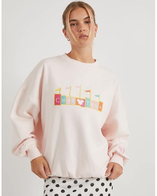 Skinnydip London Natural Disney Where Dreams Do Come True Sweatshirt