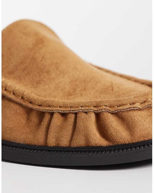 SEQWL White Cadilliac Faux Suede Penny Loafers