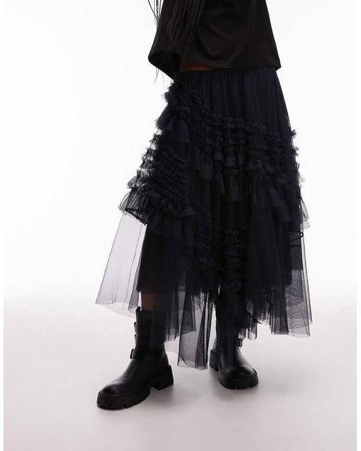 Falda De Tul Jen De AllSaints de color Black