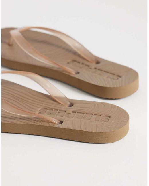 Sleeper Natural Tapered Flip Flops