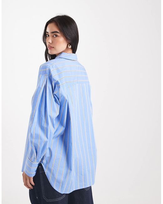 ASOS Blue Oversized Shirt