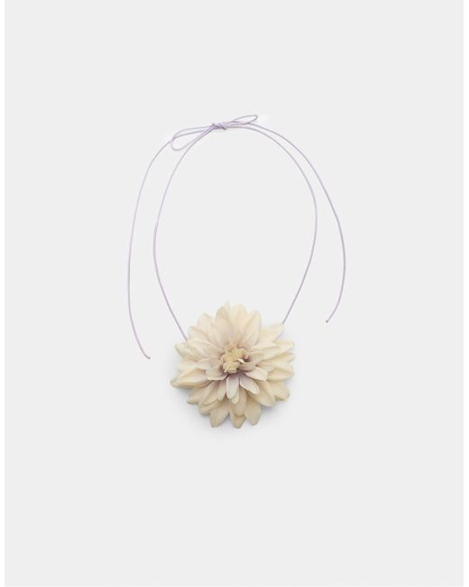 Stradivarius White – choker-halskette