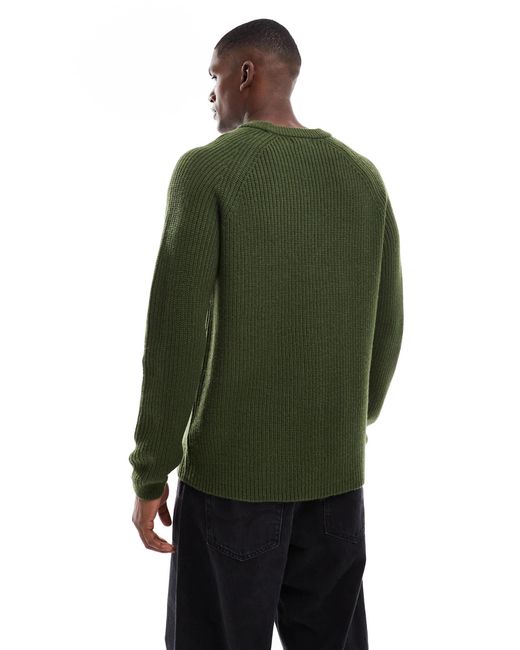 New Look – strickpullover in Green für Herren