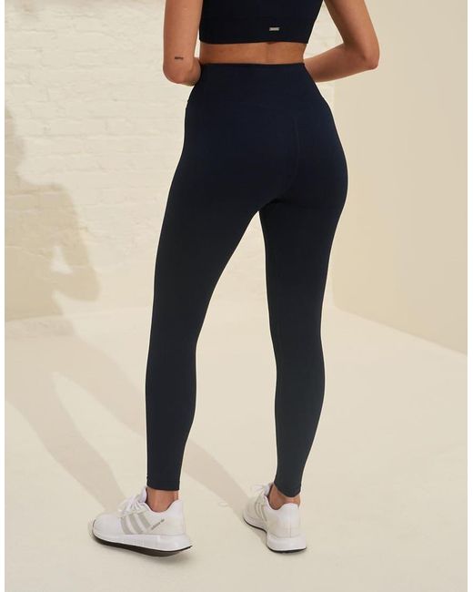 Aim'n Blue Ribbed Seamless Tights