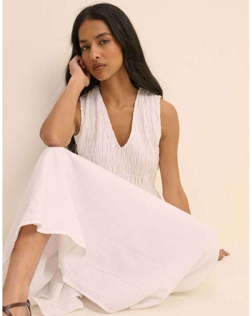 Nobody's Child Pink Sleeveless Audrey Midi Dress