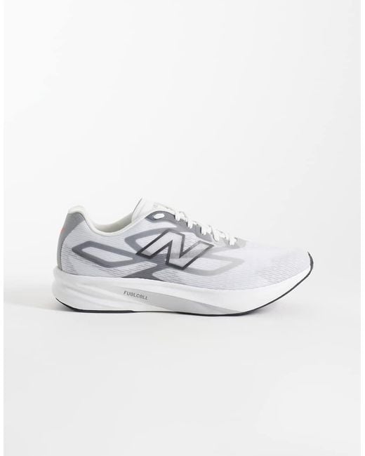 New Balance White Flite-r Running Trainers for men
