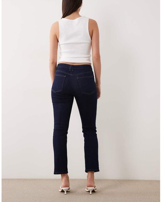 GOOD AMERICAN Blue Good Legs Straight Jeans
