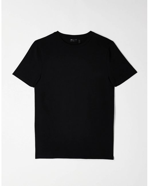 T-shirt ras ASOS pour homme en coloris Black