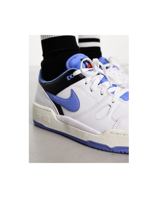 Nike Blue Full Force Low Trainers for men