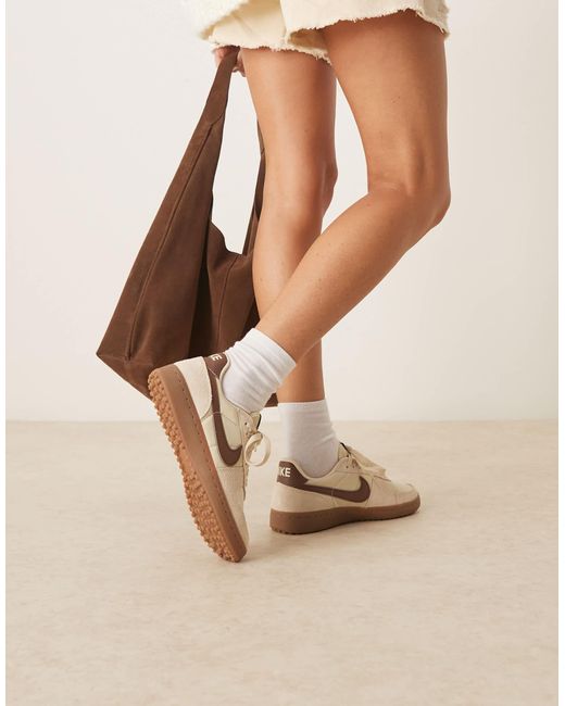 Nike Natural – field general – wildleder-sneaker