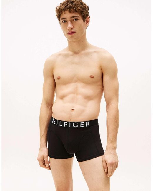 Tommy Hilfiger – 3er-set mehrfarbige slips in Black für Herren