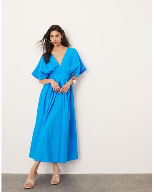 asos midi dress uk Floral Asos Premium Midi Dress Asos Premium Dresses Uk
