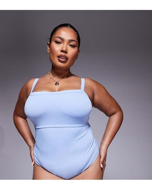 ASOS Asos Design Curve in het Blue