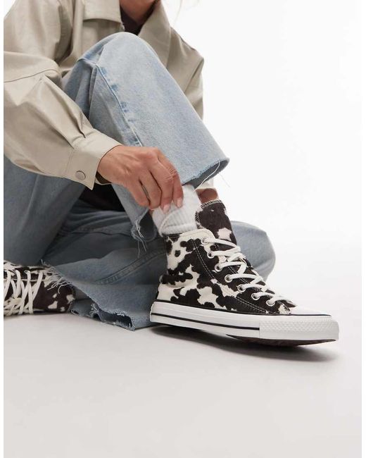Converse Gray Chuck Taylor All Star Hi Trainers