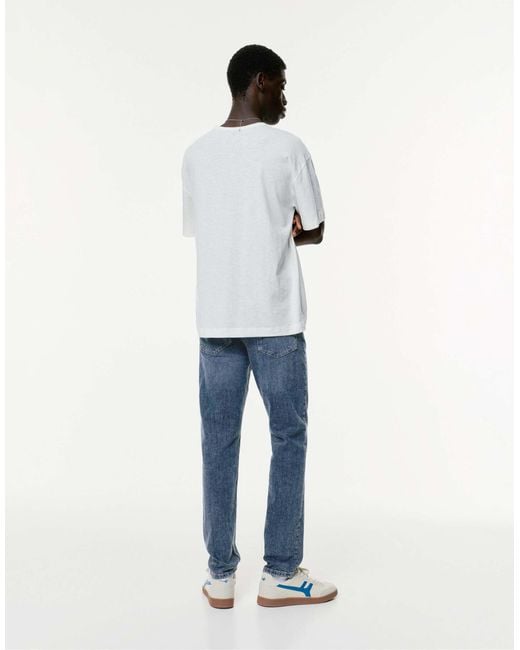 Jean slim - moyen Pull&Bear pour homme en coloris Blue