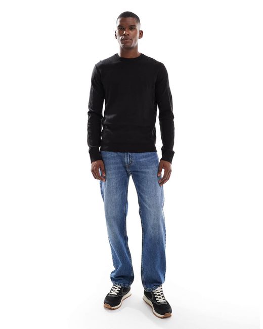 Pull ajusté New Look pour homme en coloris Blue