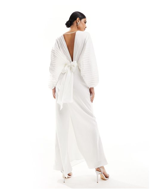 Robe longue Forever New en coloris White