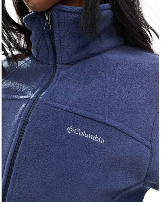 Columbia Blue Fast Trek Ii Jacket
