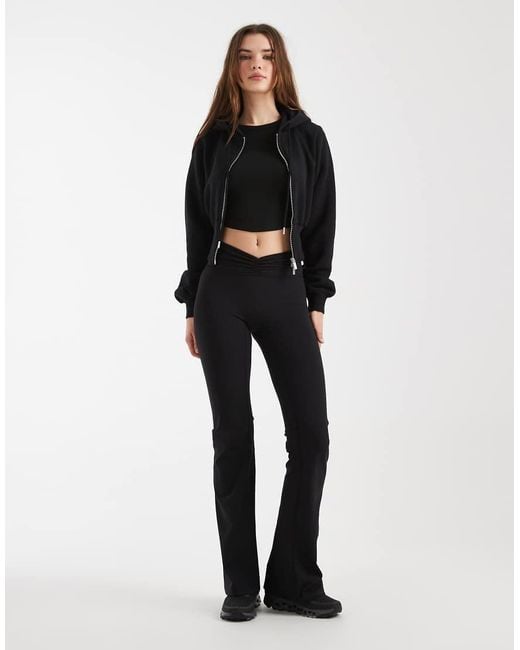 Cotton On Black Contour Zip Through Jacket