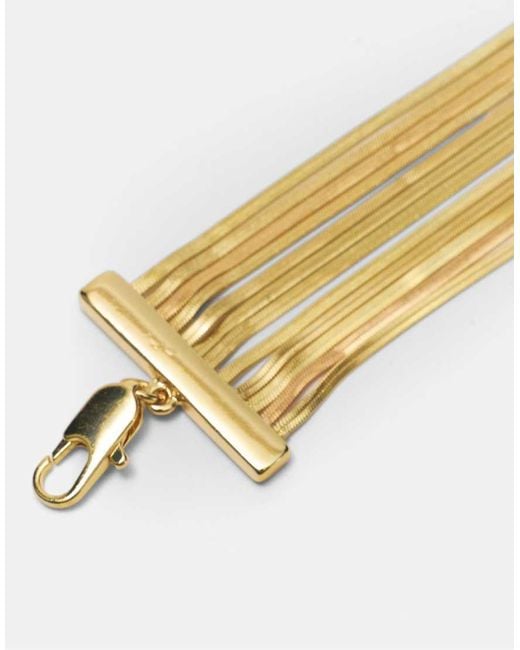 Pull&Bear Natural Multi-Strand Necklace